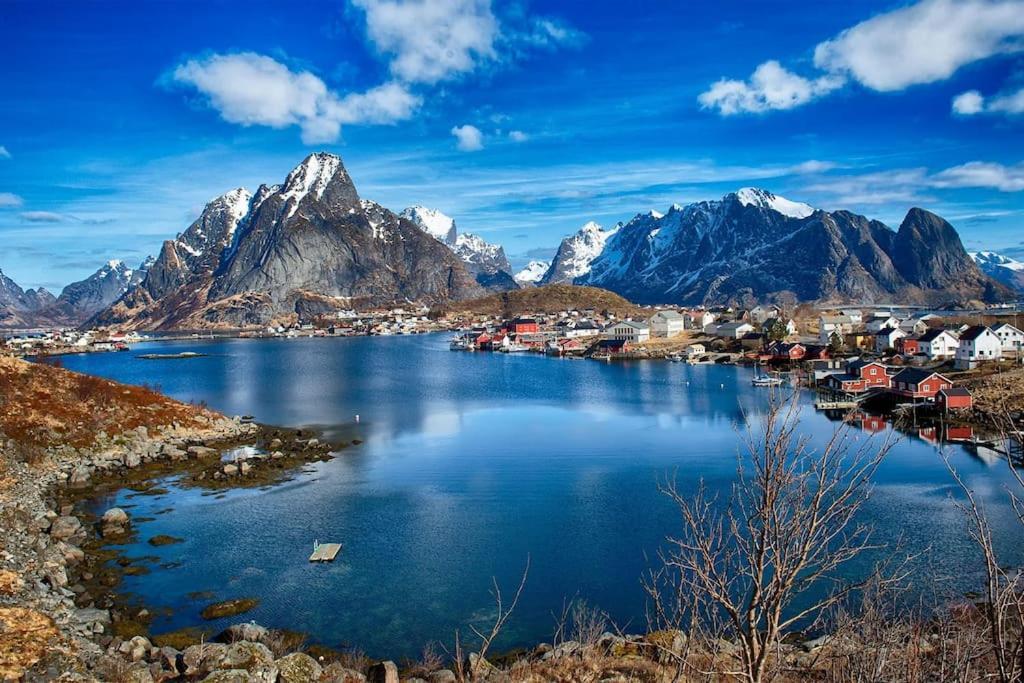 Reine Retro Villa - Cozy Villa With A Fantastic View 외부 사진