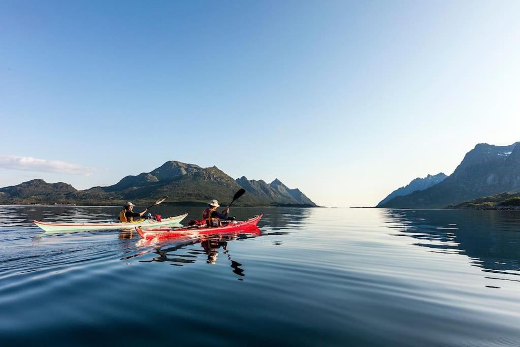 Reine Retro Villa - Cozy Villa With A Fantastic View 외부 사진