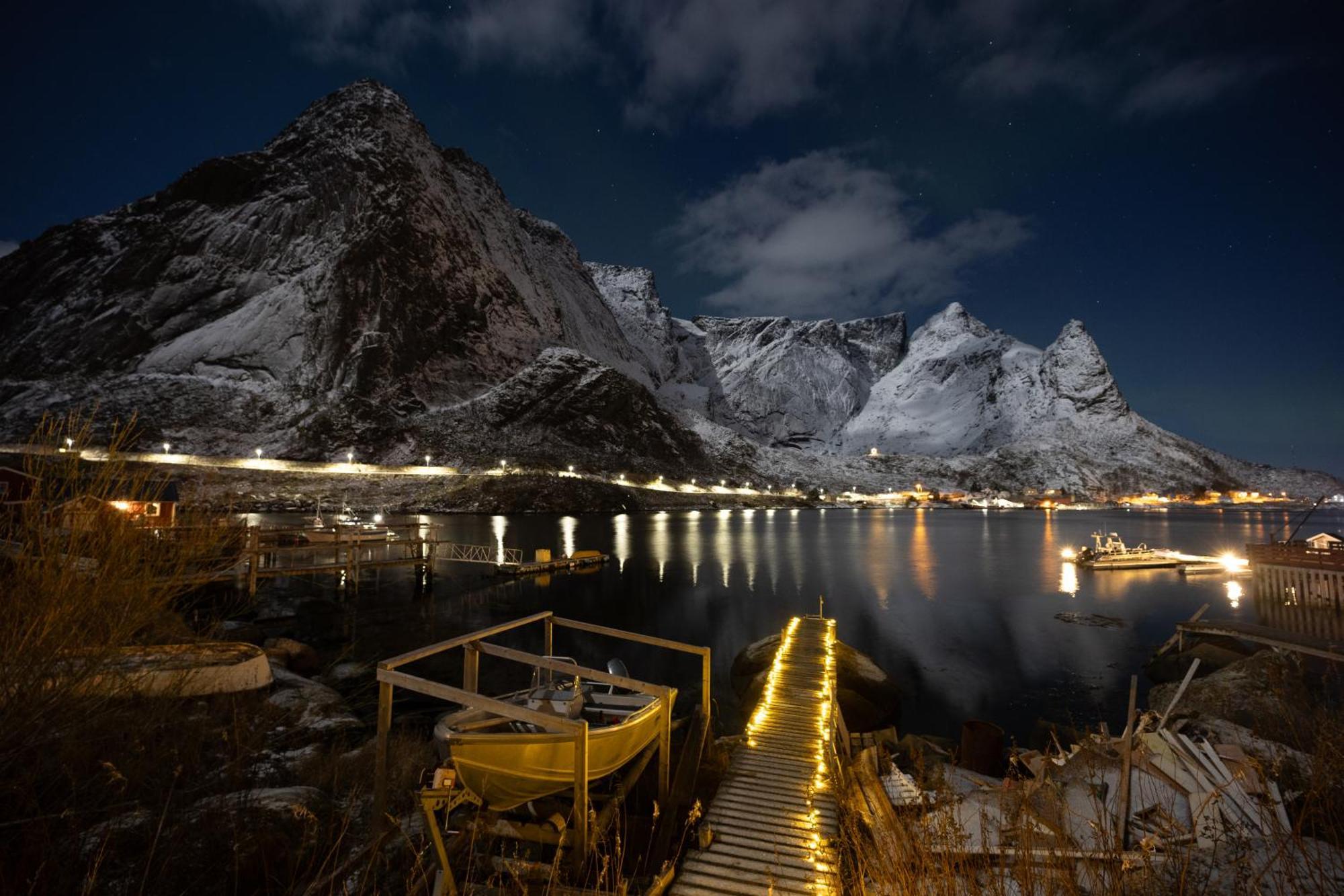 Reine Retro Villa - Cozy Villa With A Fantastic View 외부 사진