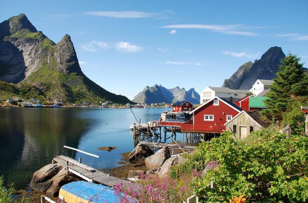 Reine Retro Villa - Cozy Villa With A Fantastic View 외부 사진